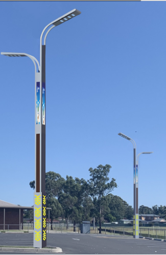 葫芦岛LED市电路灯杆双臂智慧路灯城市主杆道乡村路灯市政工程亮化改造